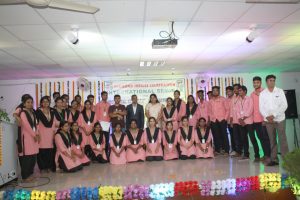 Guests with poster presenters in Bot Seminar