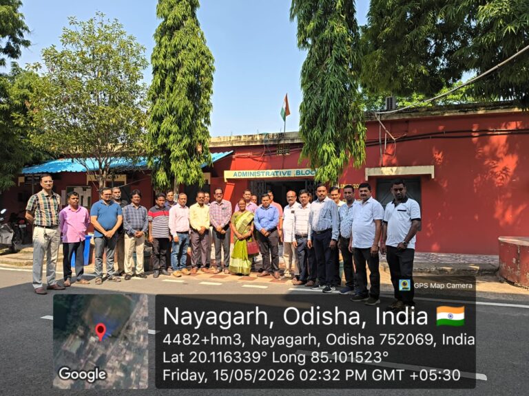 Official visit of Regional Director Education (RDE), Bhubaneswar, Dr. Saroj Laxmi Singh to Nayagarh (Autonomous) College, Nayagarh on dt. 15.05.2026