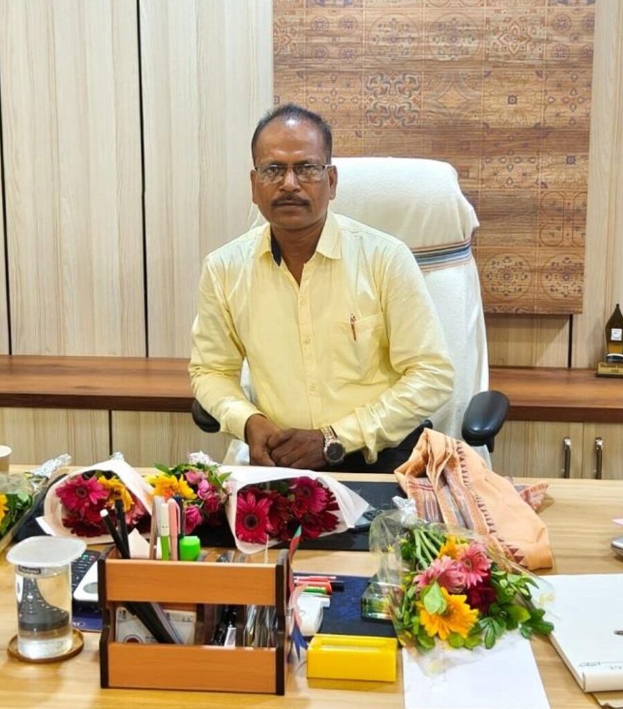 Charge taken over by Sri Prakash Kumar Rout, Reader in Physics as Principal, Nayagarh (Autonomous) College, Nayagarh