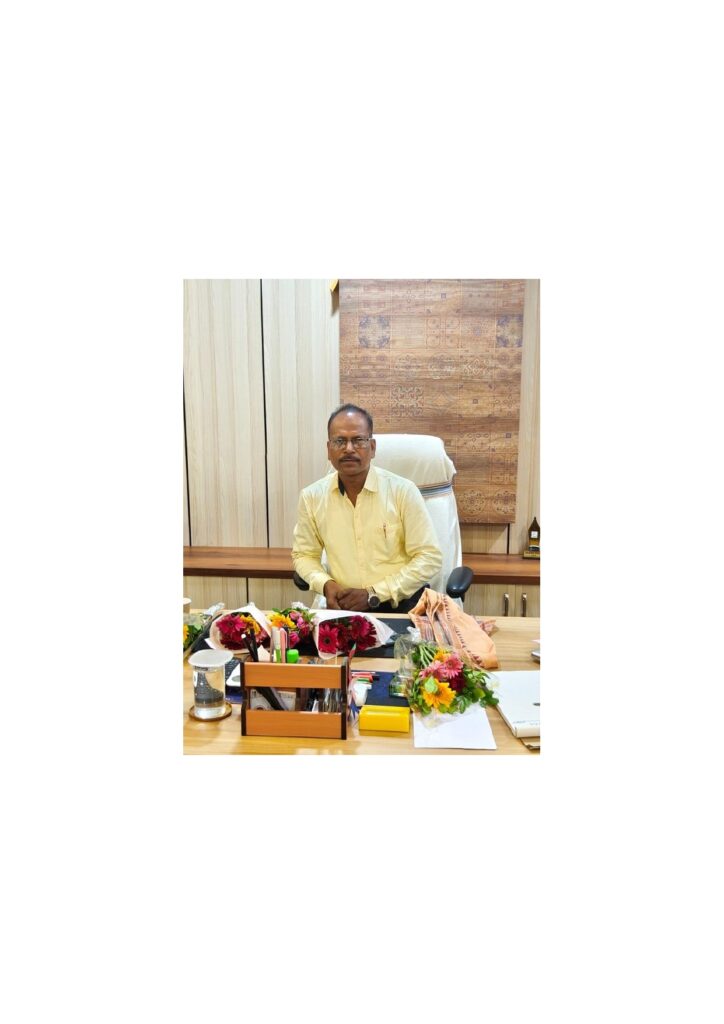 Charge taken over by Sri Prakash Kumar Rout, Reader in Physics as Principal, Nayagarh (Autonomous) College, Nayagarh