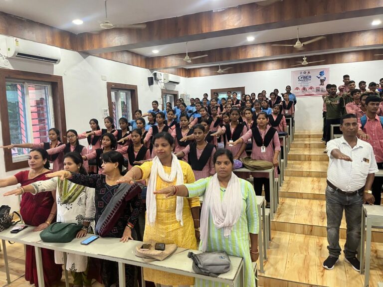 Awareness Programme on ‘Cyber Security’ organized by NCC & YRC unit of Nayagada (Autonomous) College with the support from Nayagarda District Police and Dept.of Higher Education, Govt.of  Odisha
