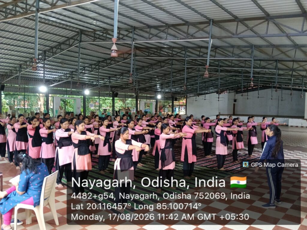 Self Defense training programme for Girl Students organized by Shaktishree Cell, Nayagada (Autonomous) College, Nayagada